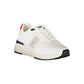Blauer White Polyester Sneaker