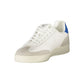 Blauer White Polyester Sneaker