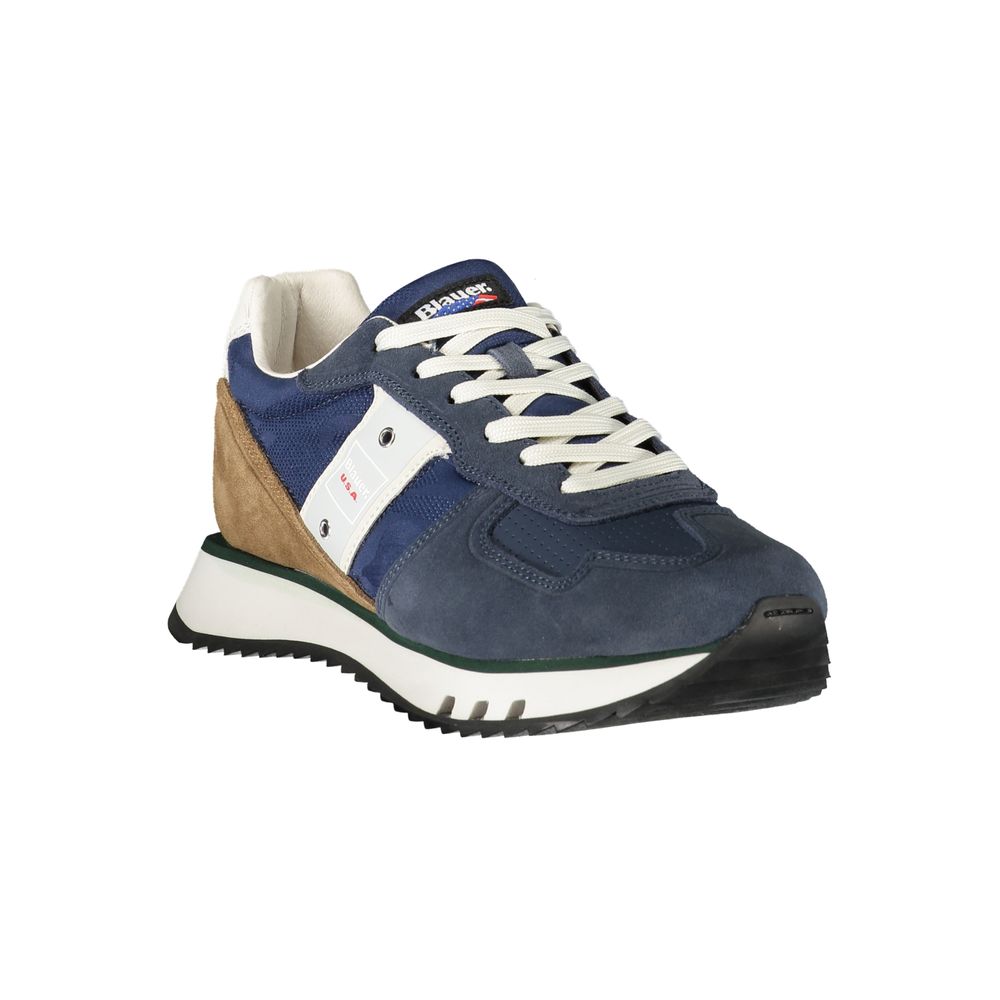 Blauer Blue Polyester Sneaker