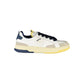 Blauer White Polyester Sneaker