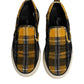 Dolce & Gabbana Multicolor Portofino Tartan Check Sneakers Shoes