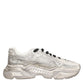 Dolce & Gabbana White Daymaster Low Top Men Sneakers Shoes