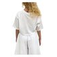 Comme Des Fuckdown White Cotton Women T-Shirt