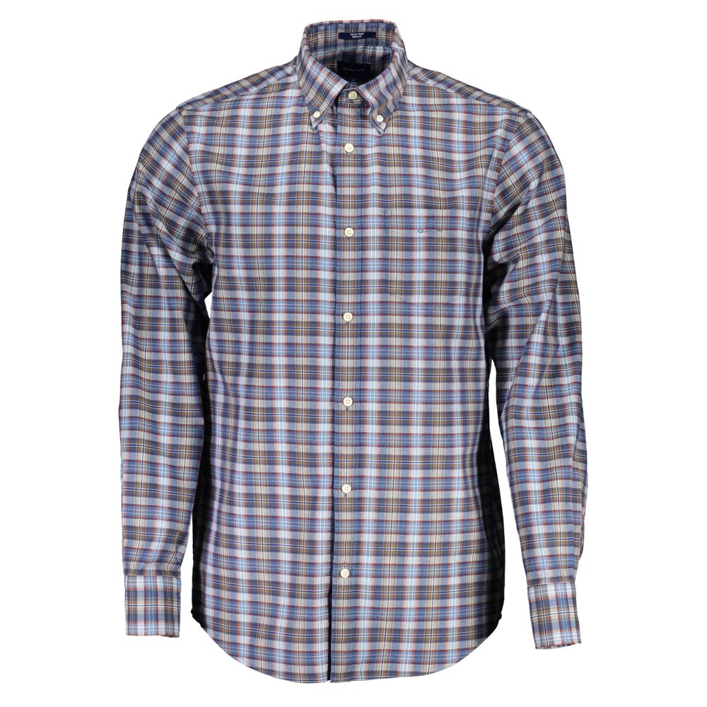 Gant Blue Cotton Men's Shirt