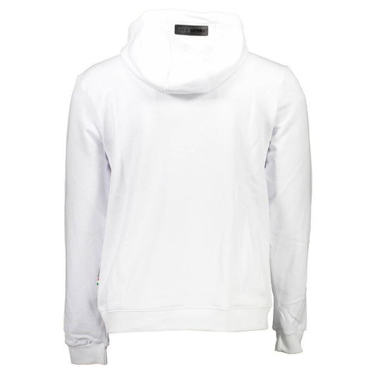 Plein Sport White Cotton Sweater