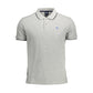 North Sails Gray Cotton Polo Shirt Mens T-Shirt