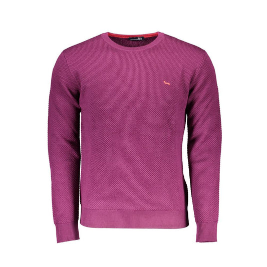 Harmont & Blaine Purple Wool Sweater Mens Sweater