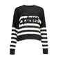 Desigual Black Cotton Sweater