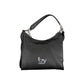 BYBLOS Black Polyurethane Women Handbag