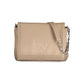 BYBLOS Beige Polyurethane Women Handbag Womens Shoulder Bag