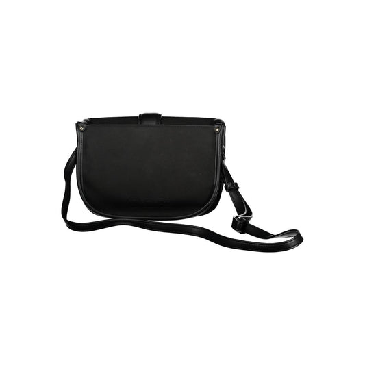 La Martina Black Polyethylene Handbag Womens Shoulder Bag