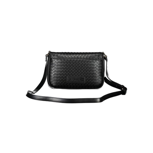 La Martina Black Polyethylene Handbag Womens Shoulder Bag