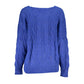 Desigual Blue Polyester Sweater