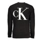 Calvin Klein Black Cotton Men Sweater Mens Sweater