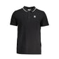 Fila Black Cotton Polo Shirt Mens T-Shirt