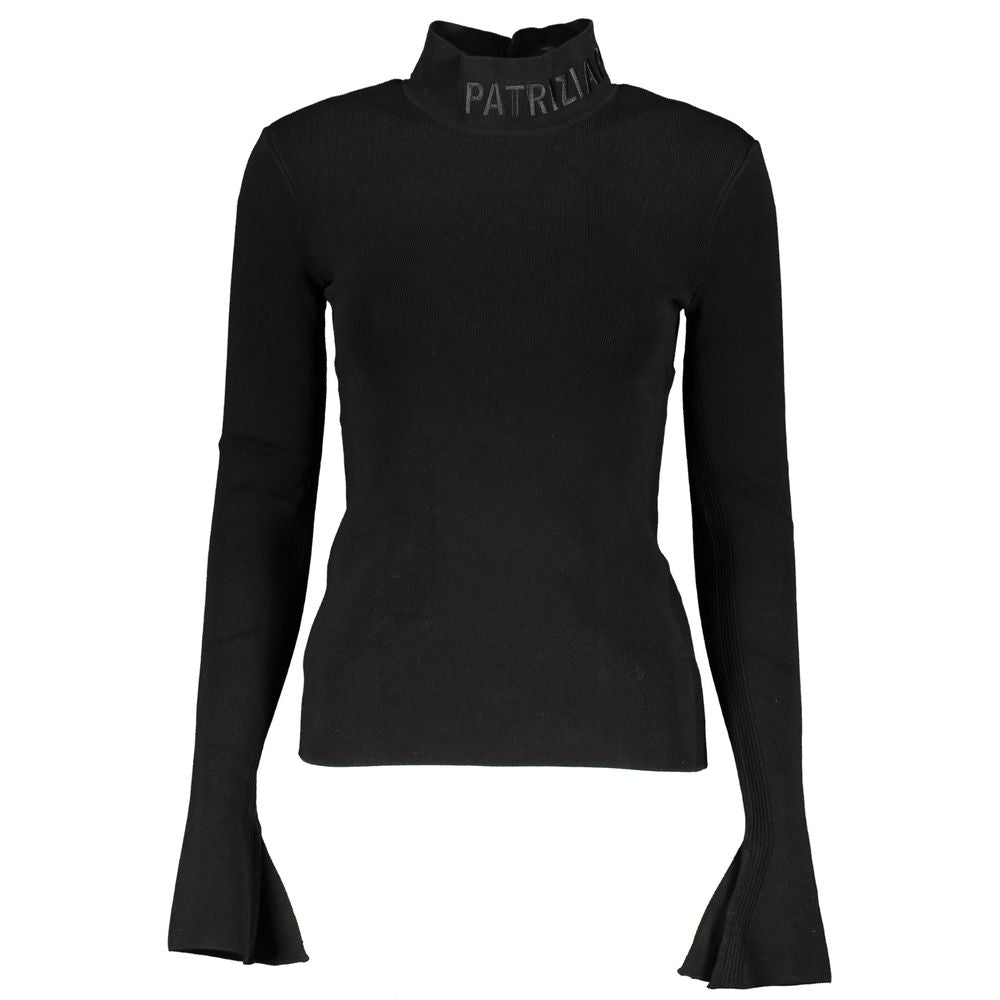 Patrizia Pepe Black Cotton Sweater