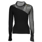 Patrizia Pepe Black Polyester Sweater