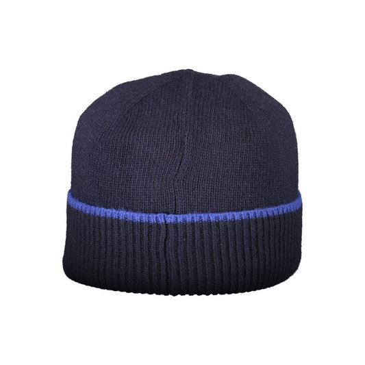 Hugo Boss Blue Wool Hats & Cap Mens