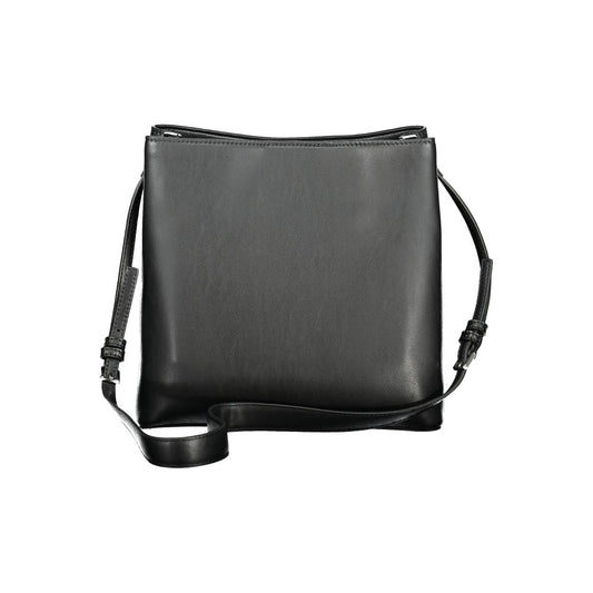 Calvin Klein Black Polyester Handbag Womens Shoulder Bag