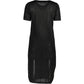 Cavalli Class Black Viscose Dress