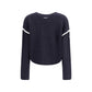 PINKO Blue Wool Sweatshirt