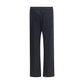 Moschino Black Cotton Casual Pants