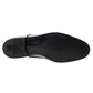 Dolce & Gabbana Silver Leather Rhinestones Derby Shoes