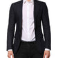 Dolce & Gabbana Dark Blue Single Breasted Men Suit Blazer