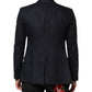 Dolce & Gabbana Dark Blue Single Breasted Men Suit Blazer