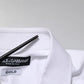Dolce & Gabbana White Bib Cotton Poplin GOLD Men Formal Shirt