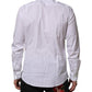 Dolce & Gabbana White Poplin Cotton Formal Men Dress Shirt