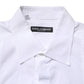 Dolce & Gabbana White Poplin Cotton Formal Men Dress Shirt