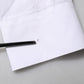 Dolce & Gabbana White Bib Cotton Poplin GOLD Men Formal Shirt