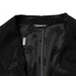 Dolce & Gabbana Black Polyester Logo Monogram Coat Jacket