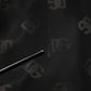 Dolce & Gabbana Black Polyester Logo Monogram Coat Jacket