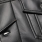 Dolce & Gabbana Black Polyester Button Down Biker Jacket