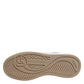 Dolce & Gabbana White Brown Leather Low Top Men Sneakers Shoes