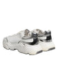 Dolce & Gabbana White Daymaster Leather Low Top Sneakers Shoes
