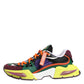 Dolce & Gabbana Multicolor Airmaster Men Sneaker Shoes