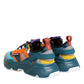 Dolce & Gabbana Multicolor Daymaster Low Top Sneakers Shoes
