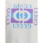 Gucci White Cotton Sweatshirt