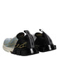 Dolce & Gabbana White Black Low Top Sorrento Sneakers Shoes