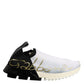 Dolce & Gabbana White Black Low Top Sorrento Sneakers Shoes