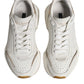 Dolce & Gabbana White Gold Daymaster Low Top Sneakers Shoes