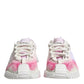 Dolce & Gabbana White NS1 Lace Up Low Top Sneakers Shoes