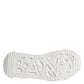 Dolce & Gabbana White NS1 Lace Up Low Top Sneakers Shoes