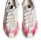 Dolce & Gabbana White NS1 Lace Up Low Top Sneakers Shoes