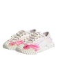 Dolce & Gabbana White NS1 Lace Up Low Top Sneakers Shoes