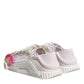Dolce & Gabbana White NS1 Lace Up Low Top Sneakers Shoes