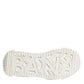 Dolce & Gabbana White NS1 Lace Up Low Top Sneakers Shoes